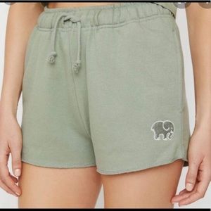 Green Ivory Ella Shorts